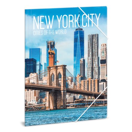Ars Una Cities-New York A/4 gumis dosszié
