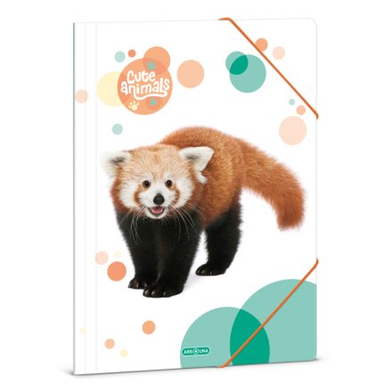 Ars Una Cuki állatok-Vörös Panda A/4 gumis dosszié