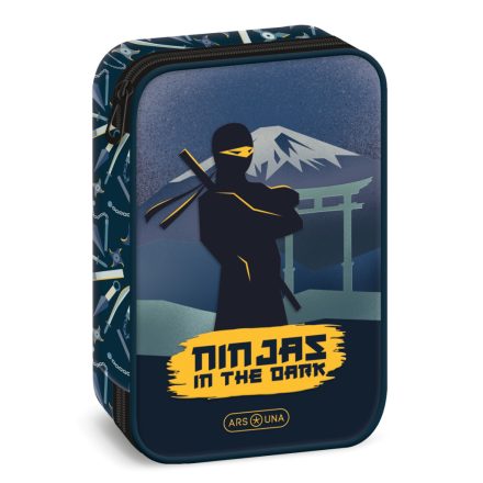 Ars Una Ninjas in the dark többszintes tolltartó
