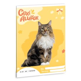   Ars Una Cuki Állatok-Norvég erdei macska A/5 1. oszt. füzet 14-32
