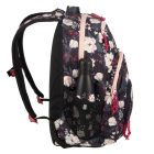 Ars Una Flowery black hátizsák AU-2