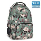 Ars Una Flowery green hátizsák AU-6