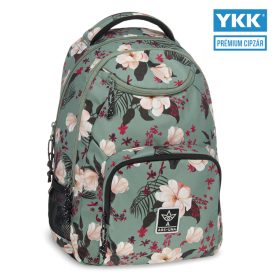 Ars Una Flowery green hátizsák AU-6