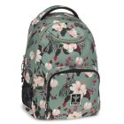 Ars Una Flowery green hátizsák AU-6