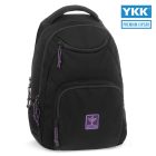 Ars Una Girl's Black-Violet Cordura hátizsák AU-6