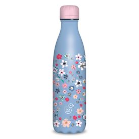 Ars Una duplafalu fémkulacs 500 ml - Pearl Blossom blue