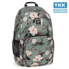 Ars Una Flowery green hátizsák AU-14