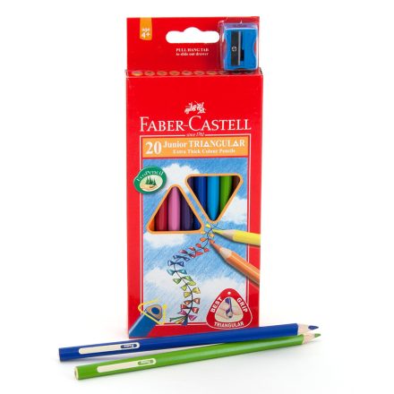 Faber-Castell 20 db-os Jumbo színesceruza, 116520