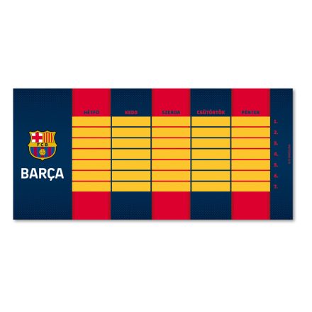 Ars Una FC Barcelona órarend