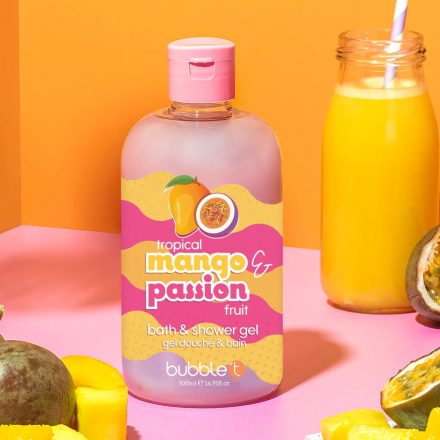 BUBBLE T TUSFÜRDŐ MANGÓ&SÁRKÁNYGYÜMÖLCS 500ML