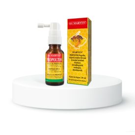   MARNYS PROPOLTOS.PROPOLISZ,SZAPORA ZSOMBOR KIVONAT ÉS MENTOL TARTALMÚ FOLYÉKONY ÉTRENDKIEGÉSZÍTŐ TOROKSPRAY ,ÉDESÍTŐSZERREL 