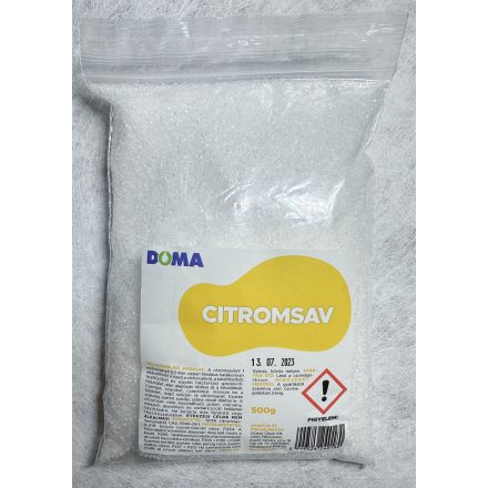 Citromsav zacskós 1000 g (Doma Clean)