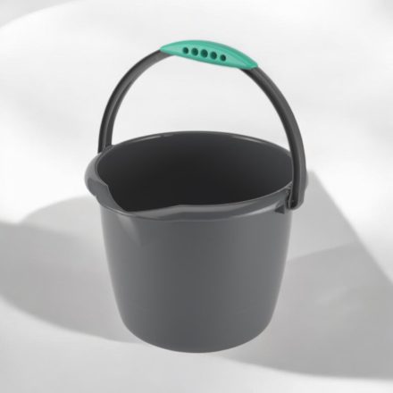 VIXI Kis takarító vödör szürke (6 L-es)