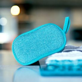 VIXI Mosogatószivacs KIS Kék piskóta (15x9)