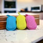 VIXI Mosogatószivacs KIS Pink piskóta (15x9)